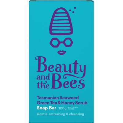 Tasmanian Seaweed Green Tea & Honey Scrub Soap Bar