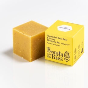 Tasmanian Real Beer & Honey Unscented Shampoo Bar